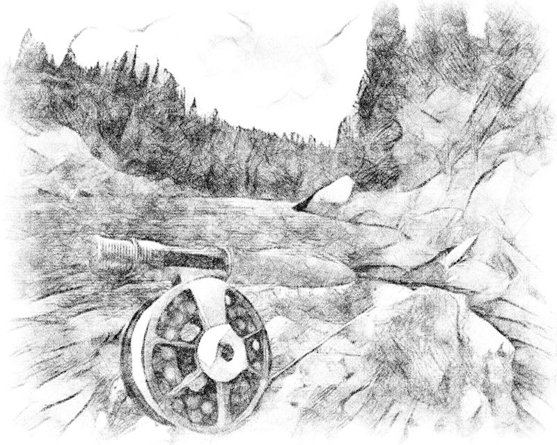 Tegning af Finn Sommer